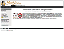 Tablet Screenshot of finertimes.com